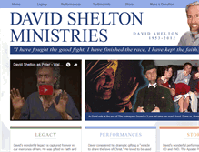 Tablet Screenshot of davidshelton.org